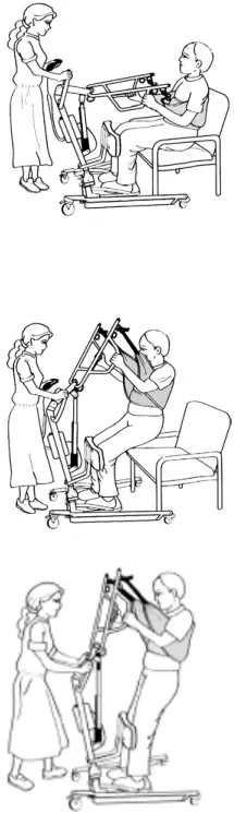 Proactive 34600 Protekt 600 Stand Sit-To-Stand Patient Lift-fig9