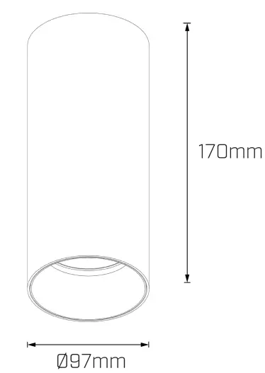MONDOLUX MD29 DOWNLIGHT Cannes Maxi fig 1