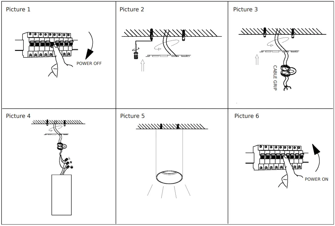 MONDOLUX MD29 DOWNLIGHT Cannes Maxi fig 2