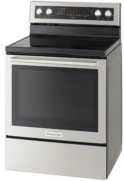Kitchenaid W11432245A Freestanding Electric Range Stainless Steel