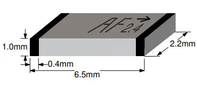 LINX ANT-2.45-CHP-x 2.45GHz Ultra Compact Chip Antenna - fig1