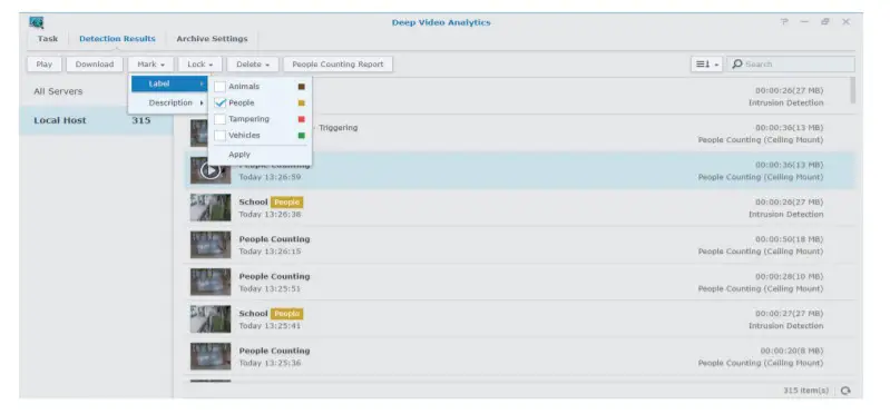 Synology Deep Learning NVR - fig 14