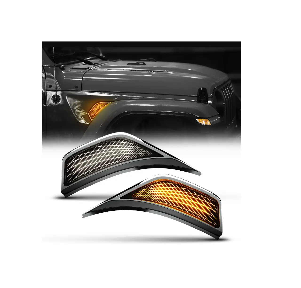 Opt7 Led Side Marker For Jeep Wrangler Jl And Gladiator Jt 18-22 Installation Guide