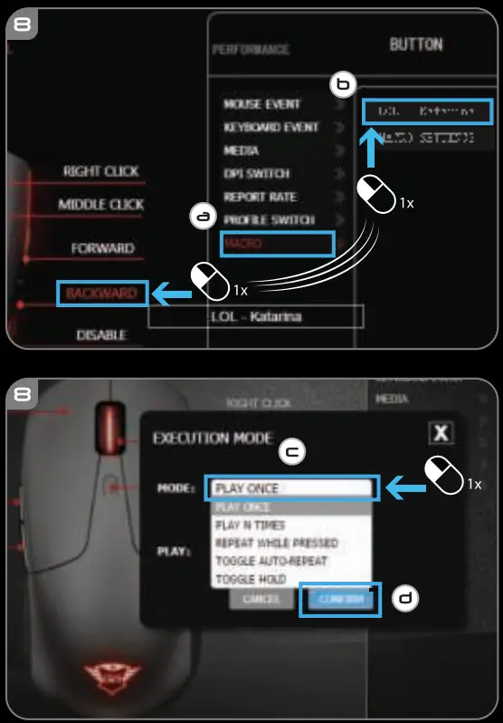 Restore default settings