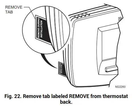 resideo TB7220U CommercialPRO 7000 Programmable Thermostat - POWER THE THERMOSTA 2