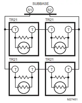 resideo TB7220U CommercialPRO 7000 Programmable Thermostat - Sensor Wiring for Temperature 1