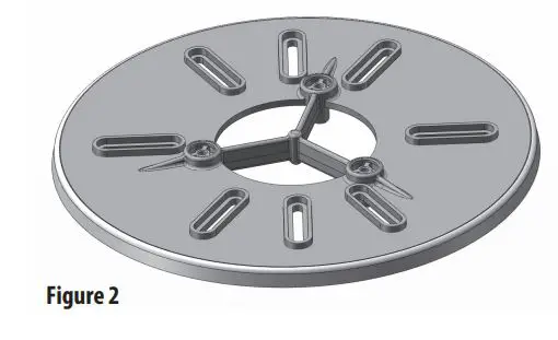 waterway 640-214x V 10 Inch Ultra Retro Vinyl Suction Outlet Sumpless Instruction Manual - Figure 2
