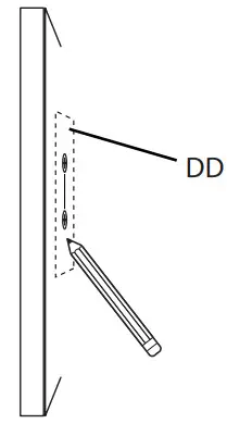FEIT Electric UCL REMOTE Under Cabinet Handheld Wireless Remote - Position the Remote