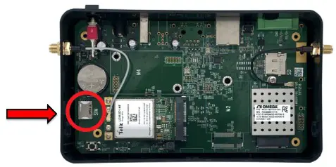 omega GW 002 Series APN - Replacing the SIM Card on the 3