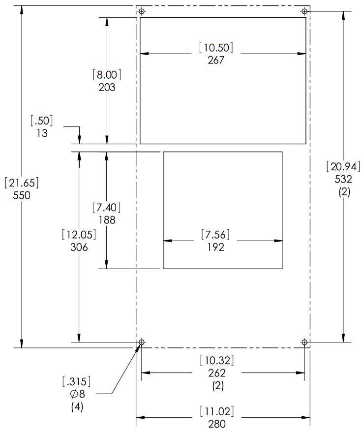 nVent SPECTRACOOL Slim Fit Air Conditioners Surface-Mount Units Only - fig 3