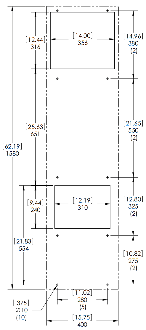 nVent SPECTRACOOL Slim Fit Air Conditioners Surface-Mount Units Only - fig 5