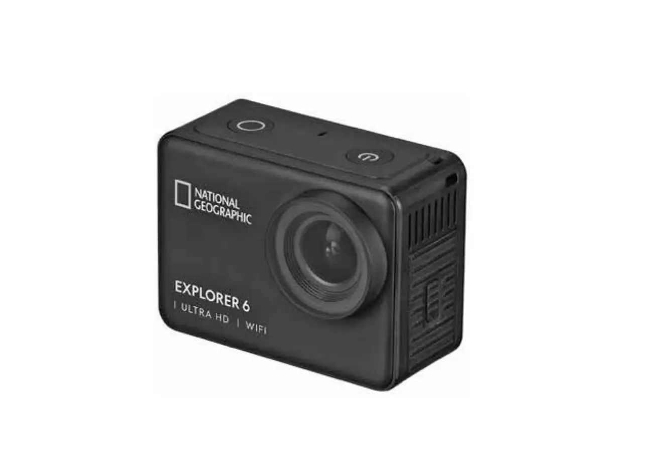 National Geographic 9683500 4k Ultra-hd Wifi Action Camera Explorer 6 User Manual