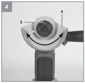 Einhell TE-AG 18-115 Q Li Cordless Angle Grinder-FIG7