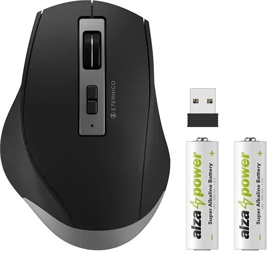 ETERNICO AET-MVS310LB Ergonomic Optical Mouse