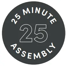 nathan james 65503 Theo Walnut Brown 5-Shelf Ladder Bookcase - icon