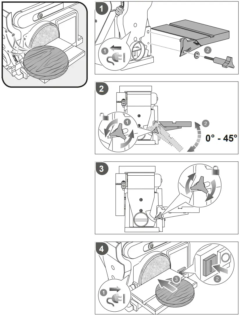 RYOBI RBDS4601G Grinding Machine - FIGURE 8
