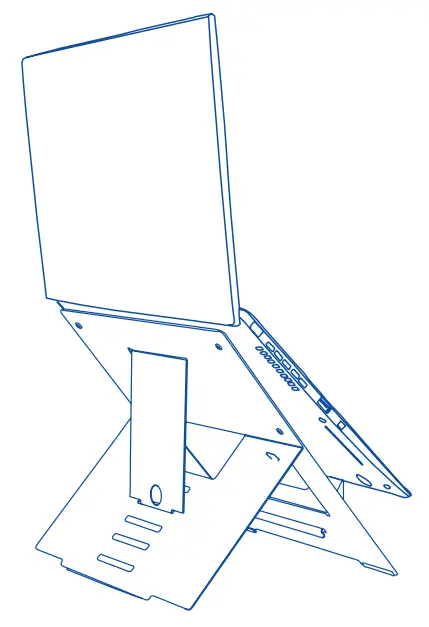 R-Go Tools Riser Flexible Laptop Standard Stand - fig 3