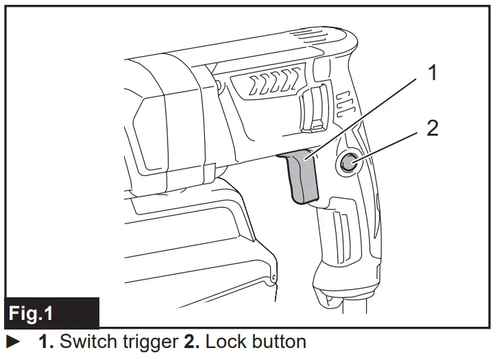 makita HR2652 SDS Plus HEPA Rotary Hammer - fig1