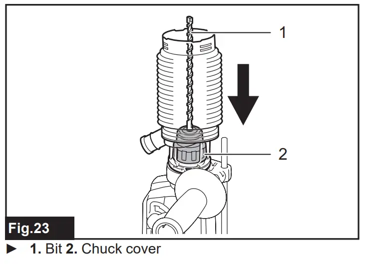 makita HR2652 SDS Plus HEPA Rotary Hammer - fig23