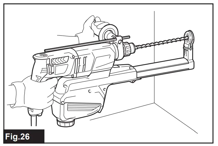 makita HR2652 SDS Plus HEPA Rotary Hammer - fig26