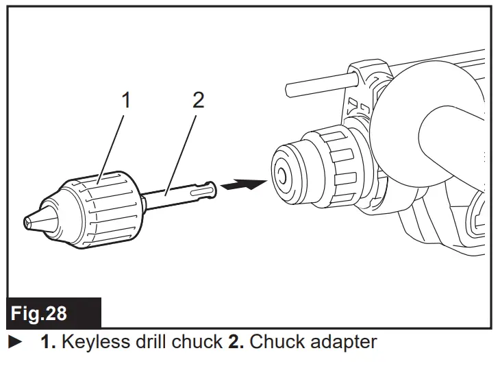makita HR2652 SDS Plus HEPA Rotary Hammer - fig28