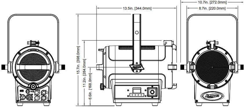 ELATION-KLF846-KL-Fresnel-6 FC-LED-Full-Color-Spectrum-LED-Light-FIG-13