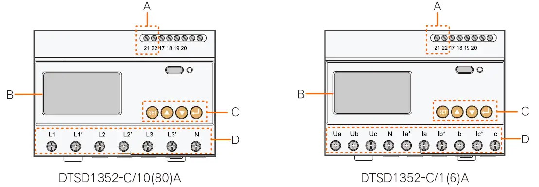 SUNGROW-DTSD1352-C-Three-Phase-Energy-Meter-FIG-2