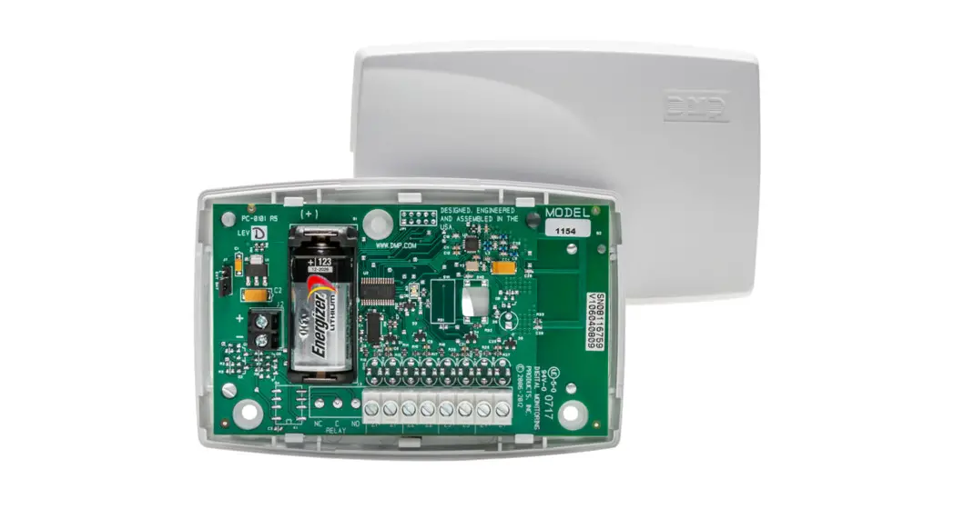 Dmp 1154 Wireless Four-zone Input Module Installation Guide