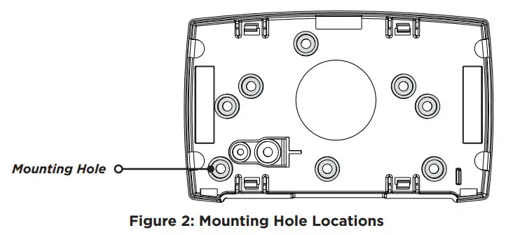 DMP 1154 Wireless Four-zone Input Module - MOUNT
