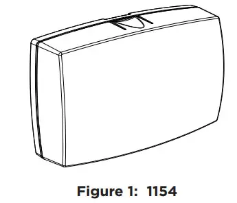 DMP 1154 Wireless Four-zone Input Module