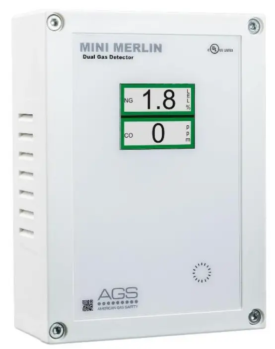 AGS CH4CO v2-TX Mini Merlin Dual Gas Detector