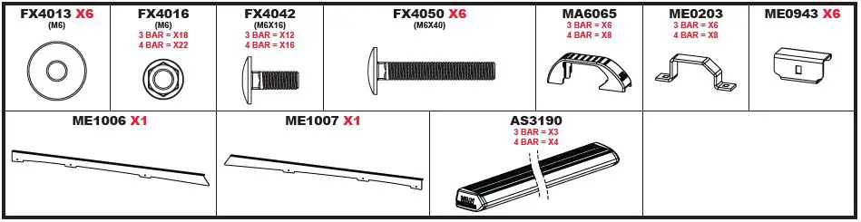 VAN-GUARD-VG337-3-L1H1-Peugeot-Expert-2016-on-ULTI-Roof-Bars-1400mm-fig- (1)