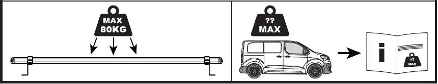 VAN-GUARD-VG337-3-L1H1-Peugeot-Expert-2016-on-ULTI-Roof-Bars-1400mm-fig- (4)