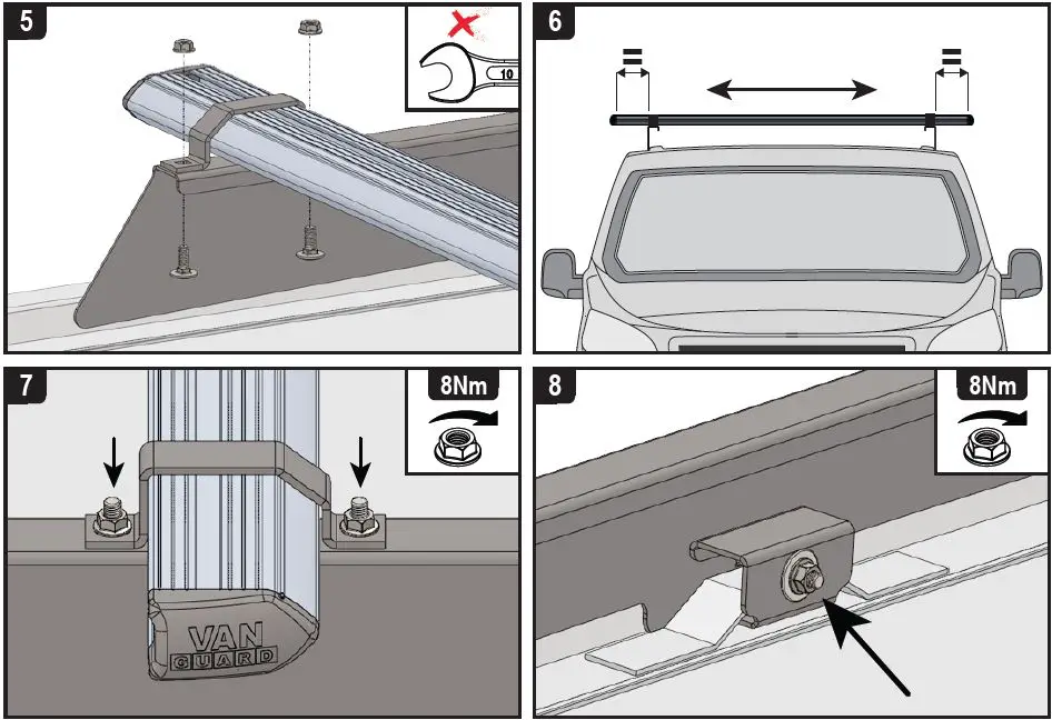 VAN-GUARD-VG337-3-L1H1-Peugeot-Expert-2016-on-ULTI-Roof-Bars-1400mm-fig- (9)