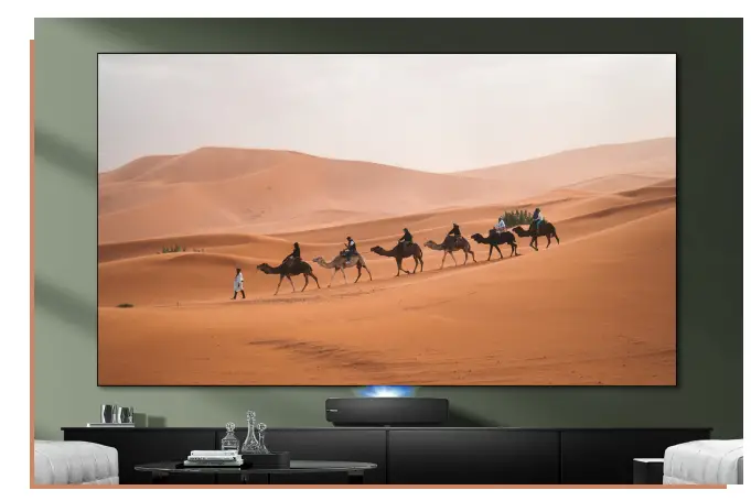 Hisense 100L5G-CINE100A L5G 4K Smart Laser TV - Convenient