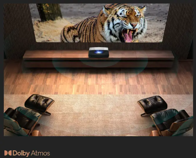 Hisense 100L5G-CINE100A L5G 4K Smart Laser TV - Sound