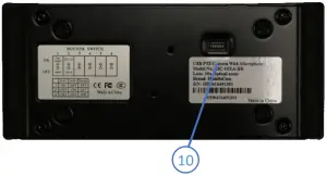 HuddleCamHD HC10XA 10XA - Bottom View of the Camera 1
