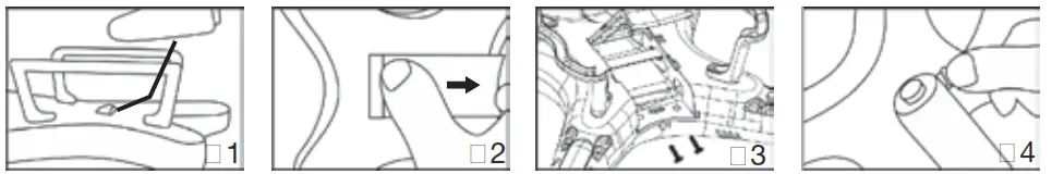 Quadrone I-Sight Quadcopter Drone - Quadrone Functions2