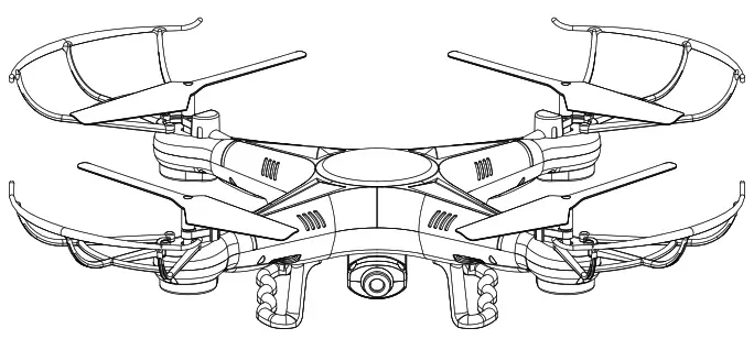 Quadrone I-Sight Quadcopter Drone
