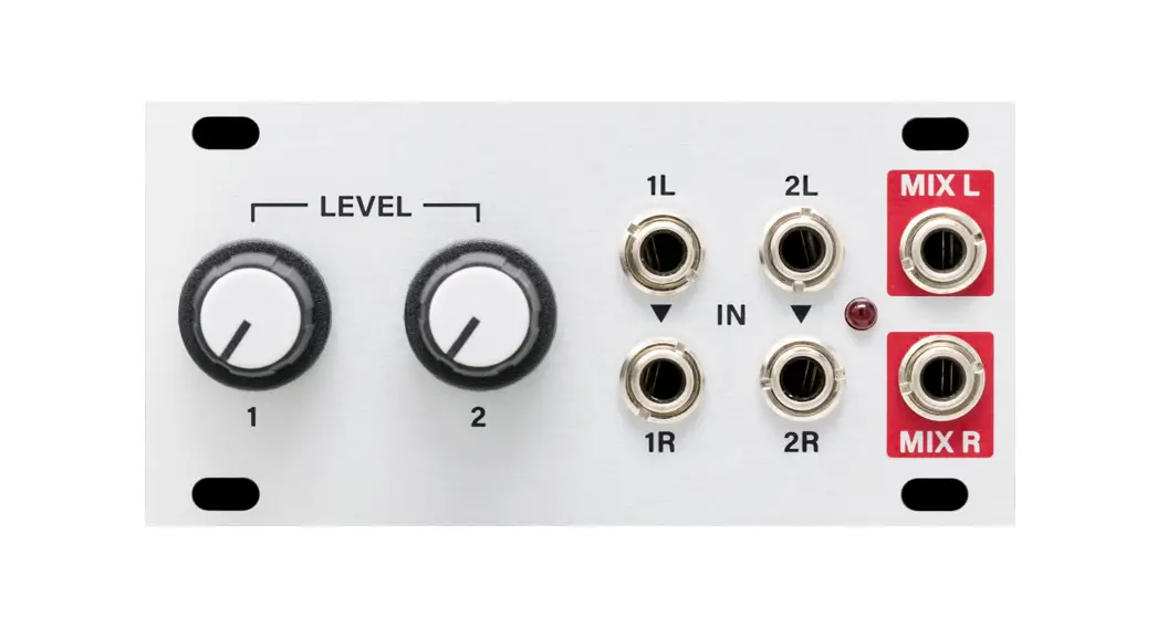 Intellijel Stereo Mixer 1u Chainable Mono Stereo Audio Utility Mixer User Manual