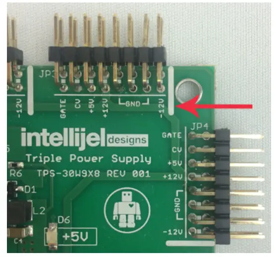 intellijel Stereo Mixer 1U Chainable Mono Stereo Audio Utility- end of the cable