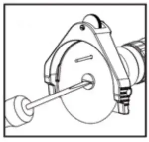 Immerse the machine in the water