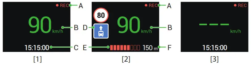NAVITEL R700 GPD Dual - Digital Speed & Camera Info