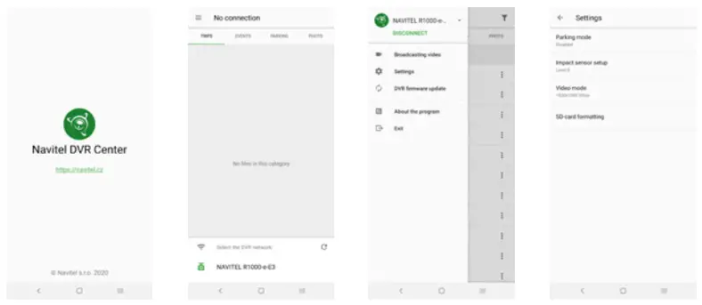 NAVITEL R700 GPD Dual - Navitel DVR Center app installation