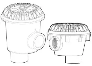 CMP 25513 6XX Nova Pool Drain with Sump