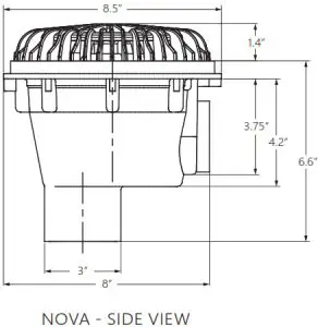 CMP 25513 6XX Nova Pool Drain with Sump - fig6