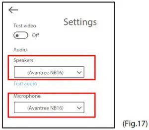 Avantree BTHS-NB16 Wireless Neckband Earphones. -Fig.17