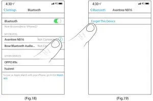 Avantree BTHS-NB16 Wireless Neckband Earphones. -Fig.18-19