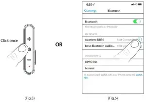 Avantree BTHS-NB16 Wireless Neckband Earphones. - Fig.5-6