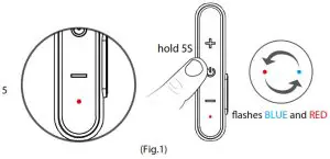 Avantree BTHS-NB16 Wireless Neckband Earphones. - Pair and connect